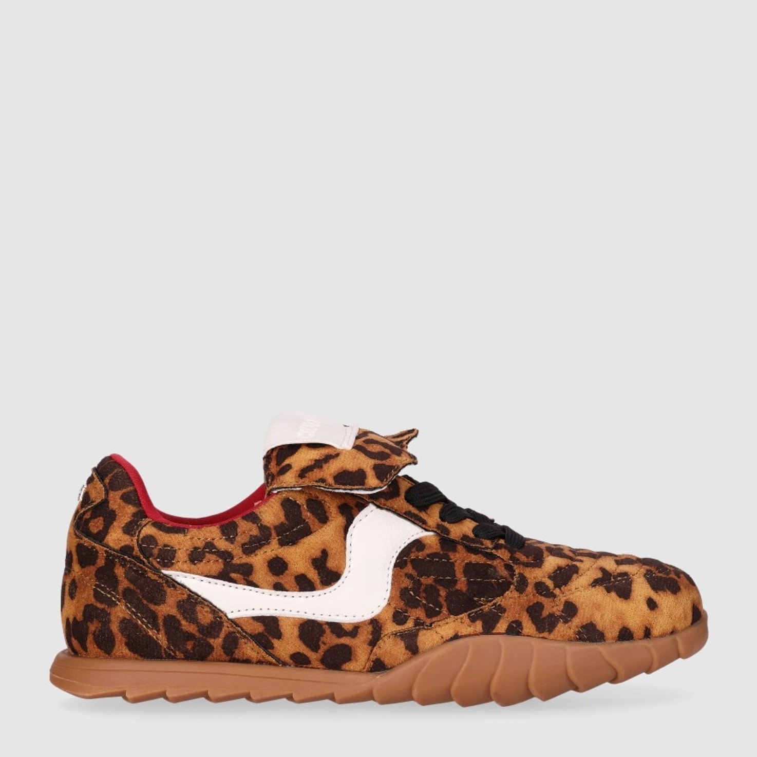 Deportivos de Tejido - Leopardo - Tacón: Bajo