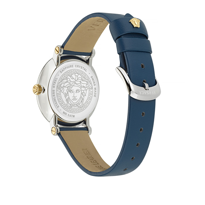 Versace Reloj Analógico De Cuarzo Greca Flourish