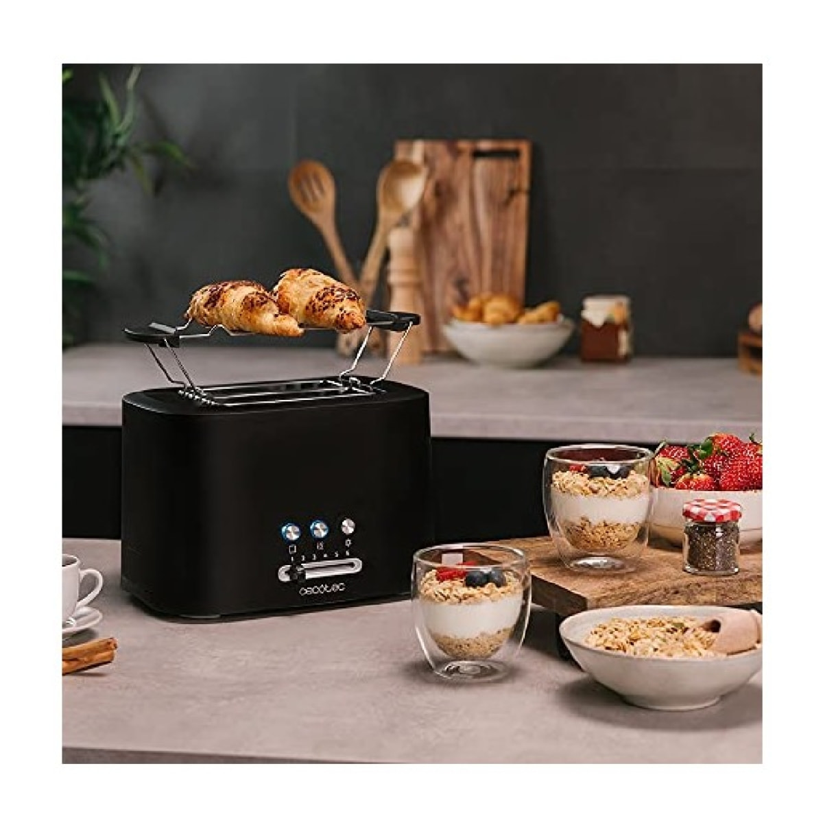 Cecotec Tostador vertical Tostador Vertical Toast&Taste 9000 Double