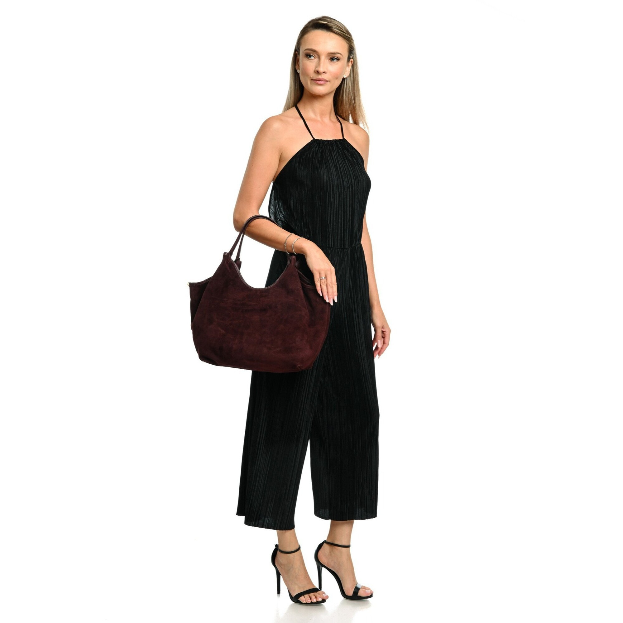 Borsa a mano Anna Luchini Bordeaux