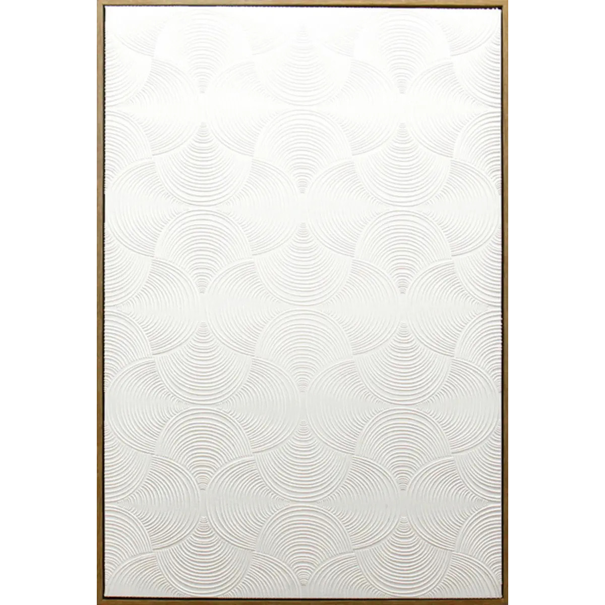 Toile 3D Marilou blanc 116x75cm