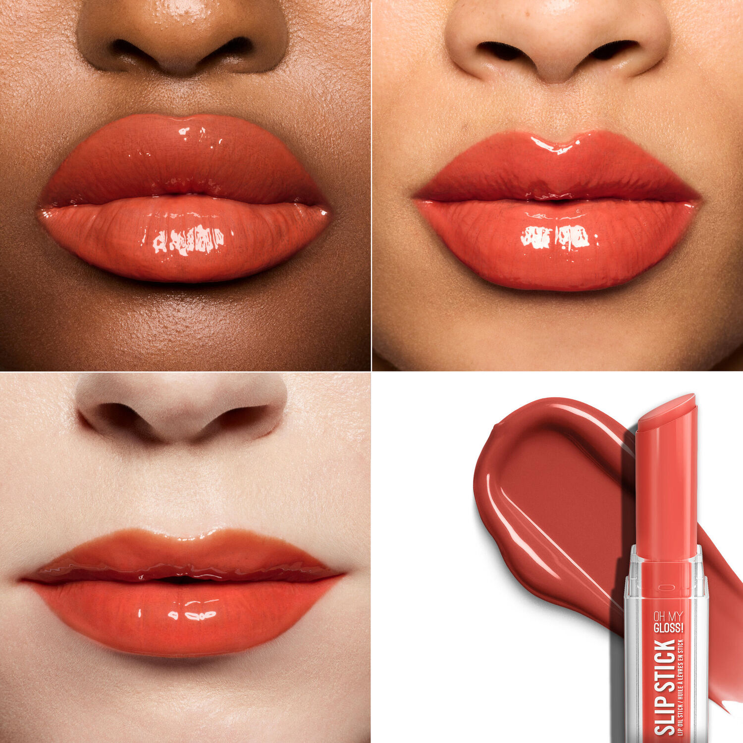 Oh My Gloss! Slip Stick - Huile à Lèvres en Stick Brillance Miroir