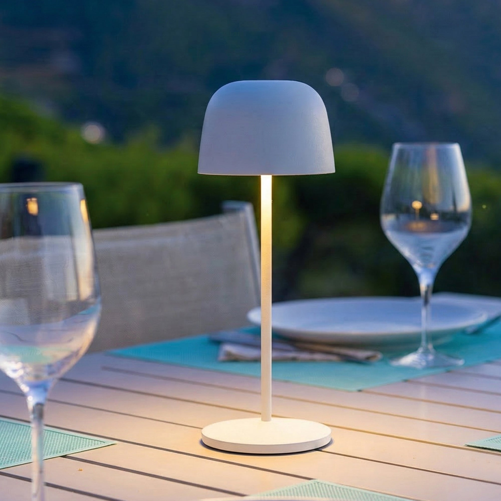 6 Lampe de table SOPHIA +Socle de charge