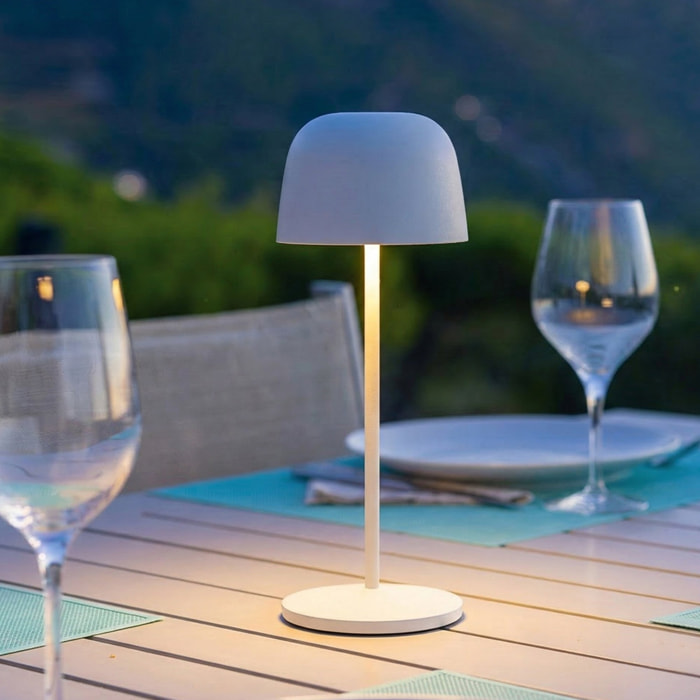 6 Lampe de table SOPHIA +Socle de charge
