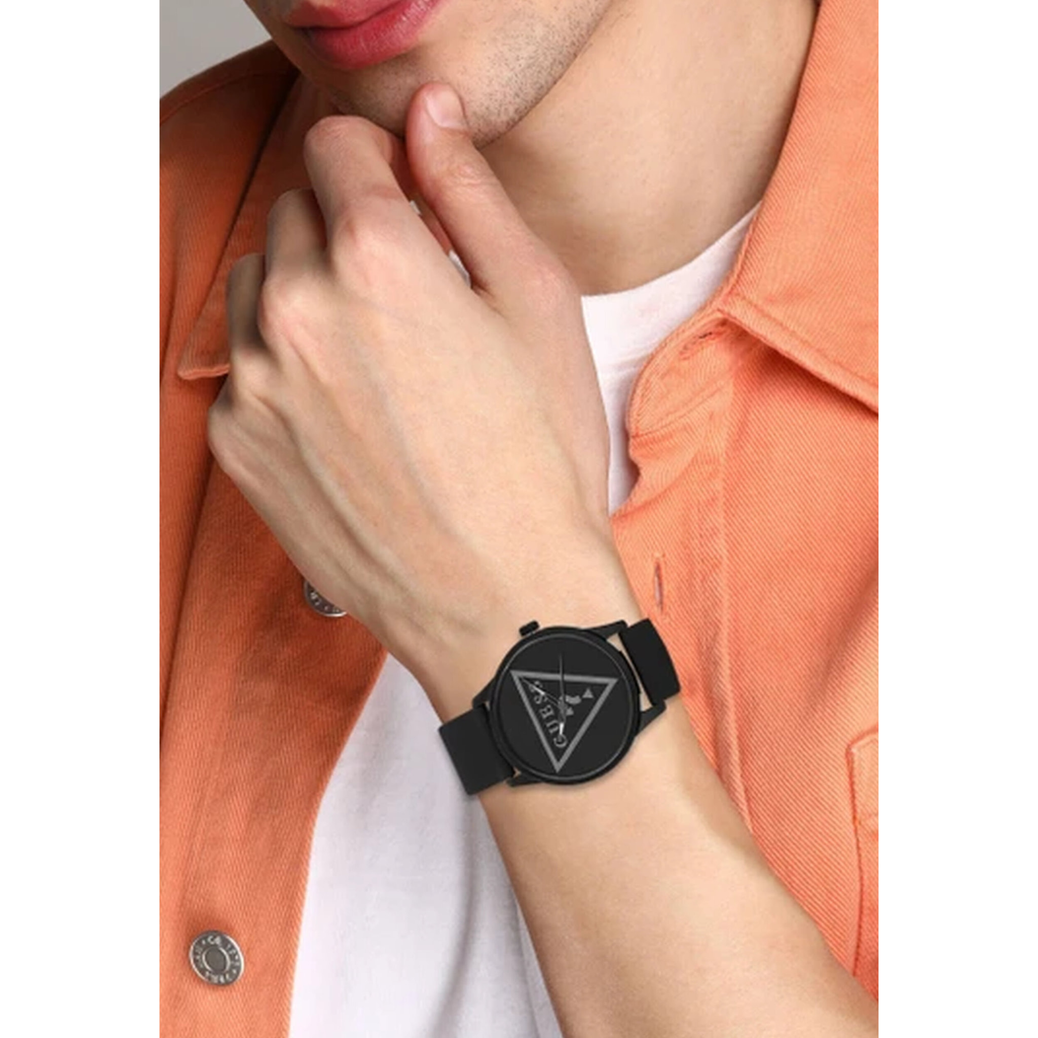 Guess Orologio Analogico Al Quarzo Tri Craze