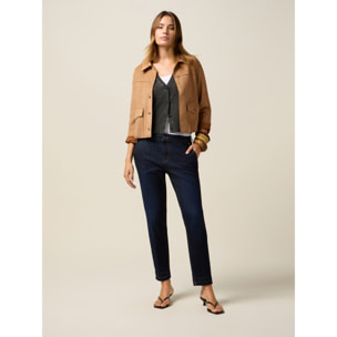 Oltre - Jeans chinos blu rinse - Blu