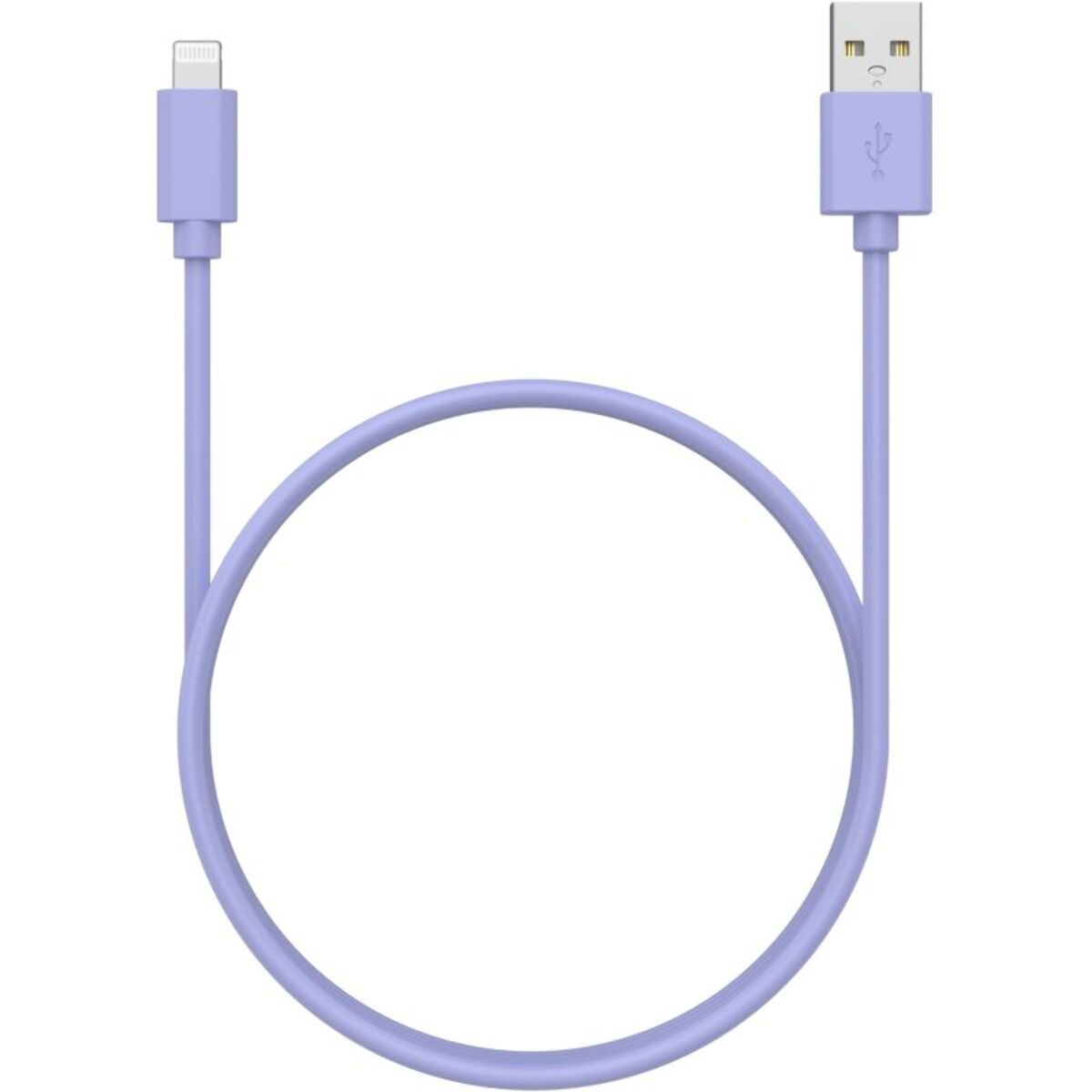 Câble de charge ESSENTIELB USB-A 1M vers Lightning Violet