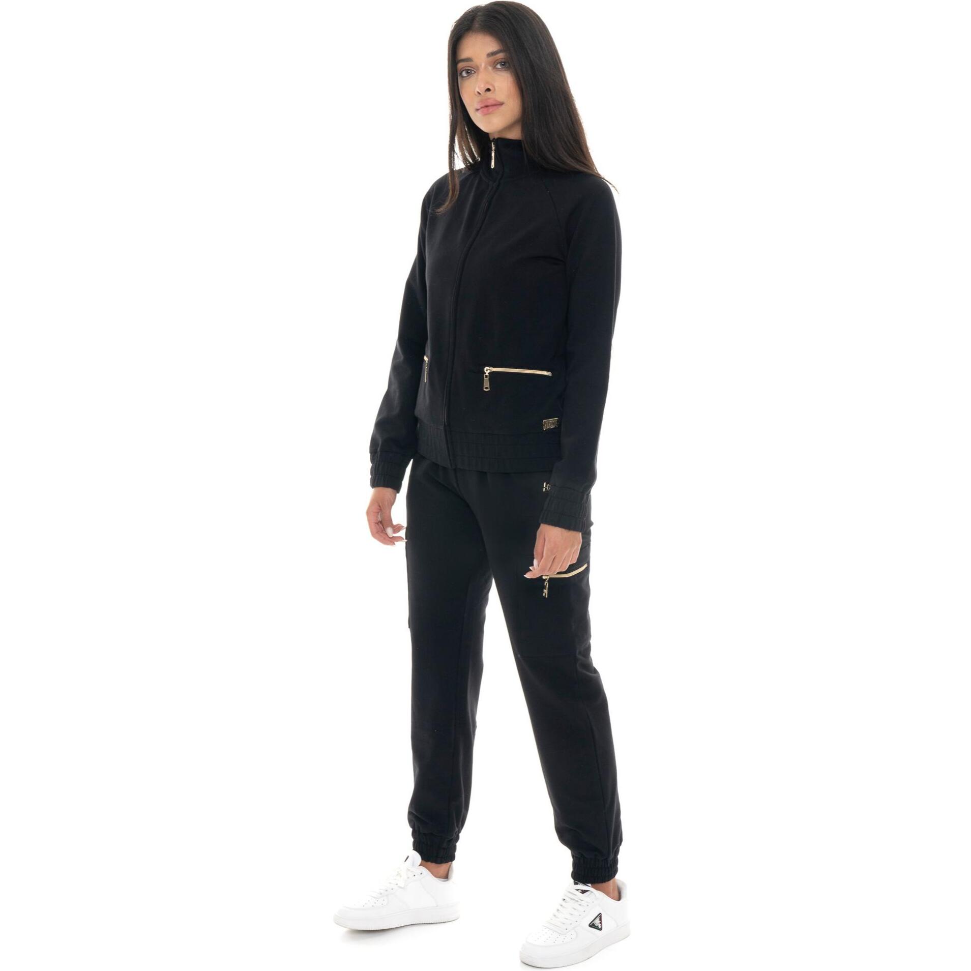 Tuta invernale donna collo in piedi e zip, pantalone cargo Leone 1947 Chic Tones