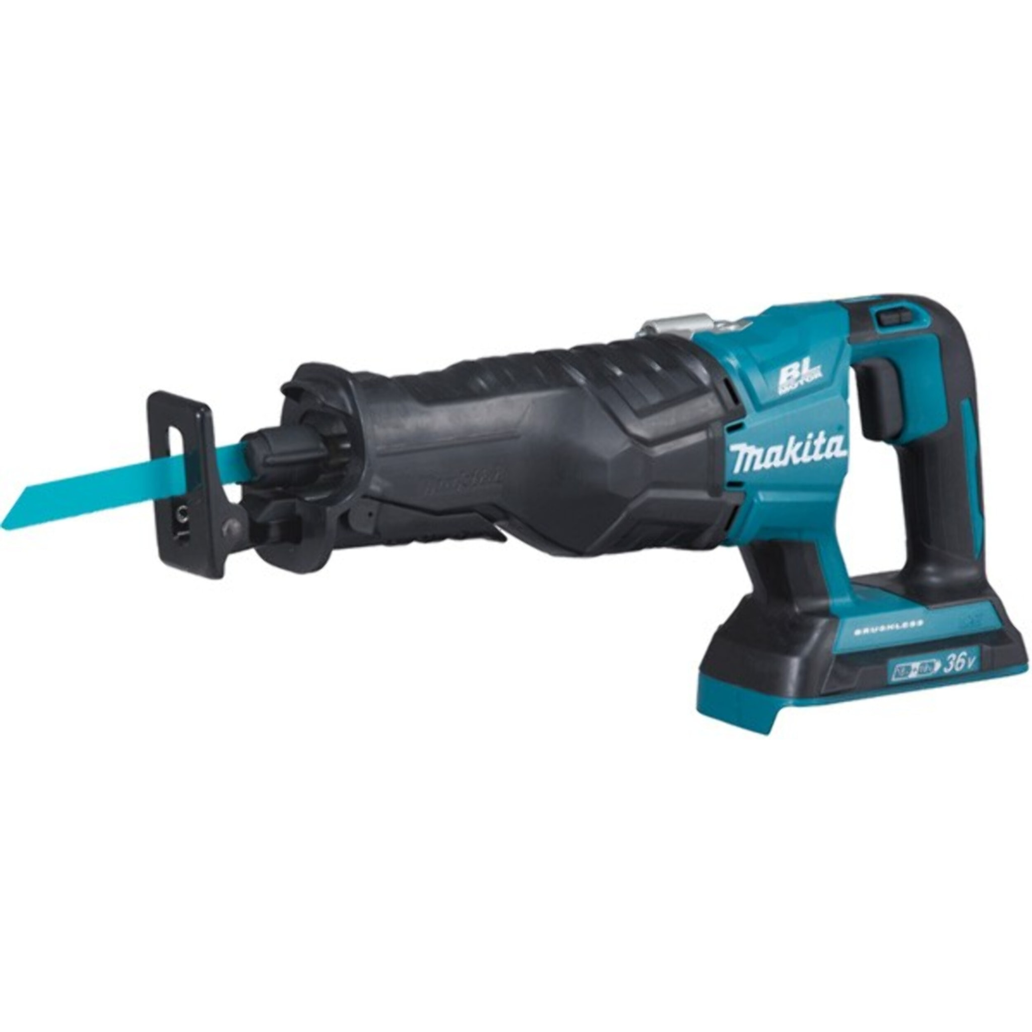 Scie sabre MAKITA 36 V => 2 x 18 V Li-Ion - Sans batterie, ni chargeur - DJR360Z