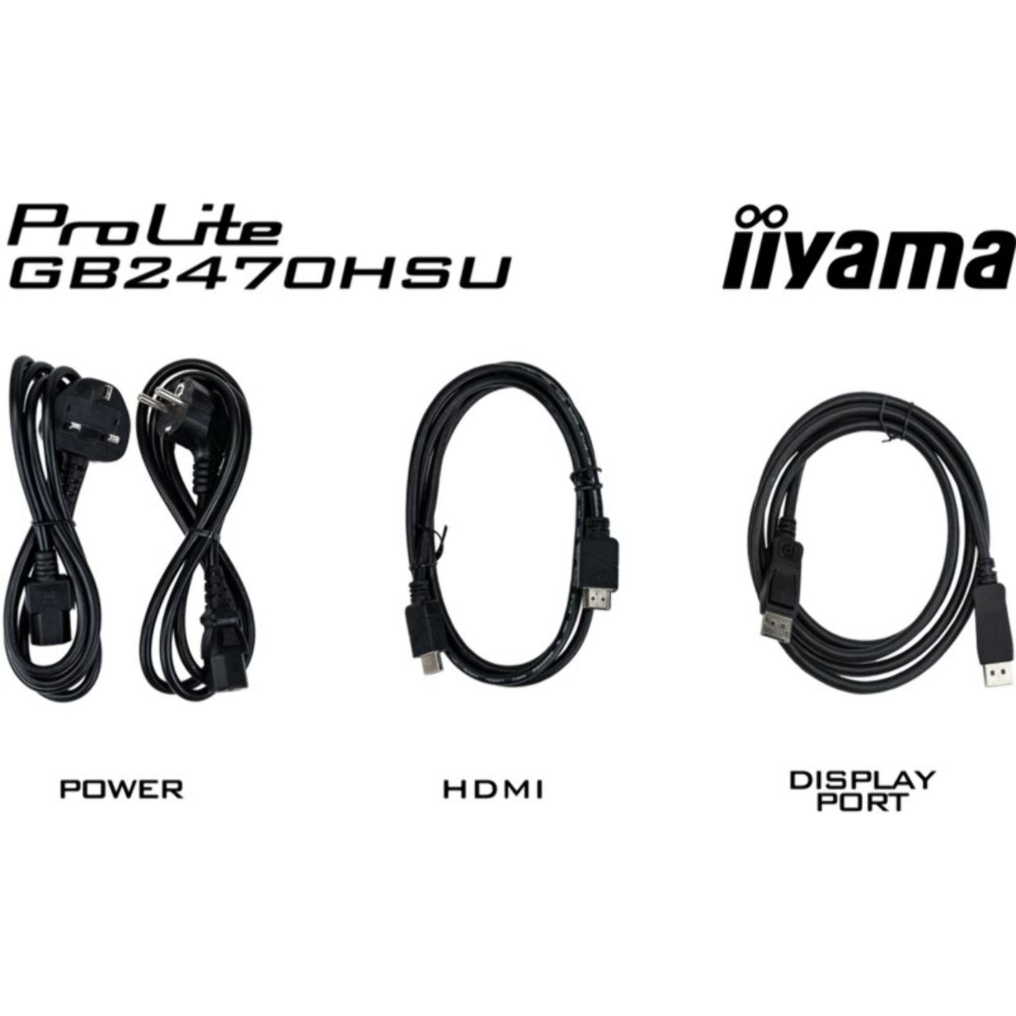 Ecran PC Gamer IIYAMA G-MASTER GB2470HSU-W6 24'' Plat IPS