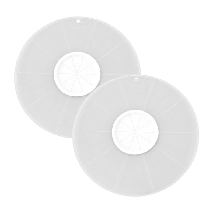 Ensemble de 2 Couvercles anti projections 30 cm Zenker Smart Pastry