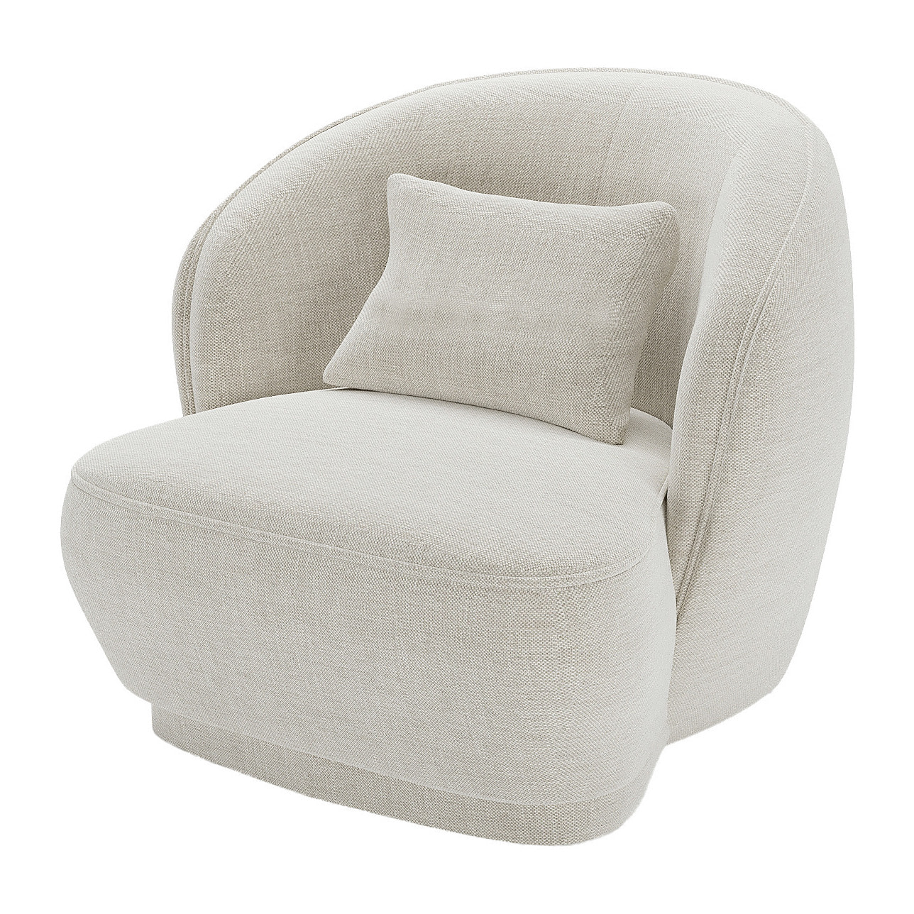 Fauteuil design tissu