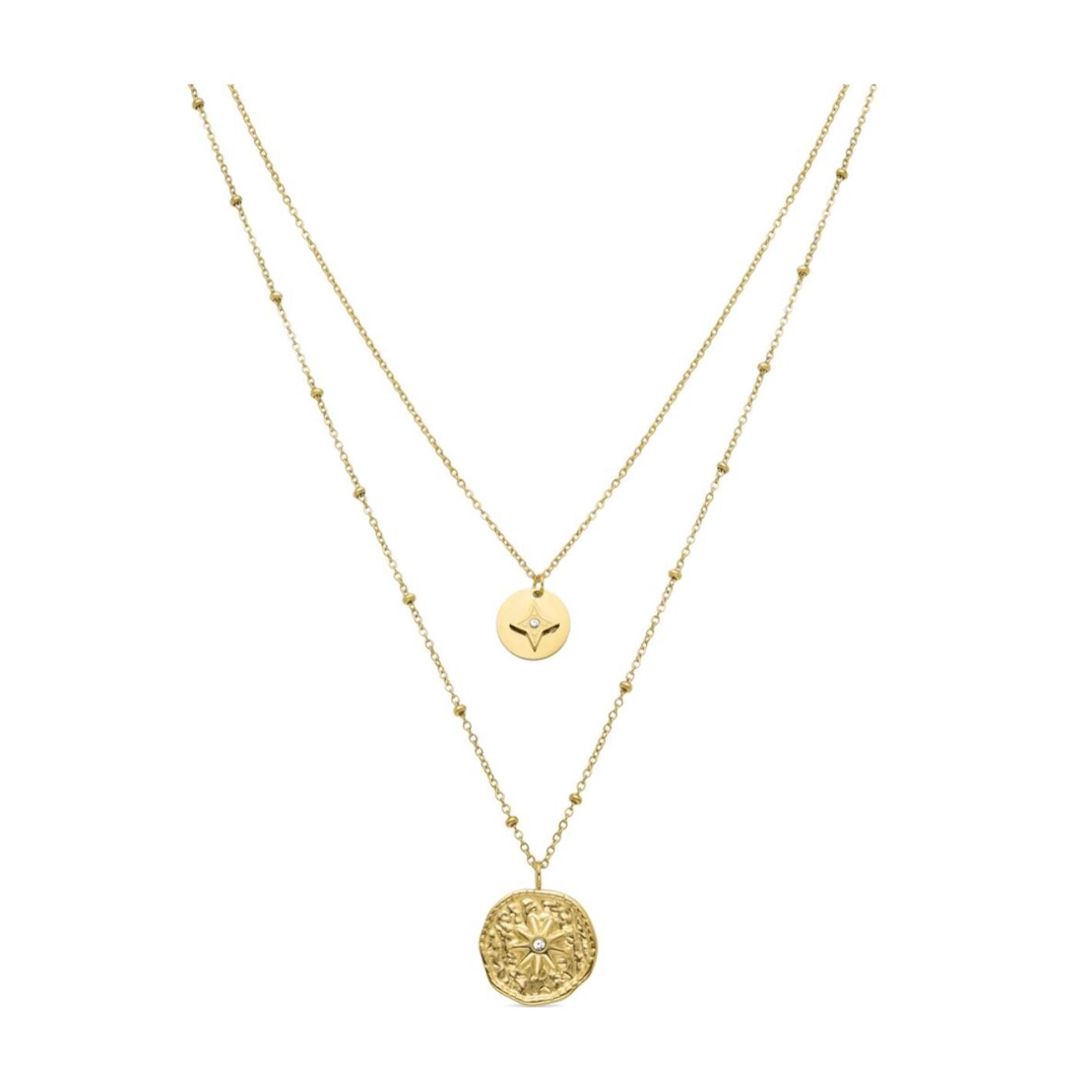 Collar Lux by Lux acabado oro 18k