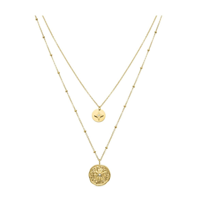 Collar Lux by Lux acabado oro 18k