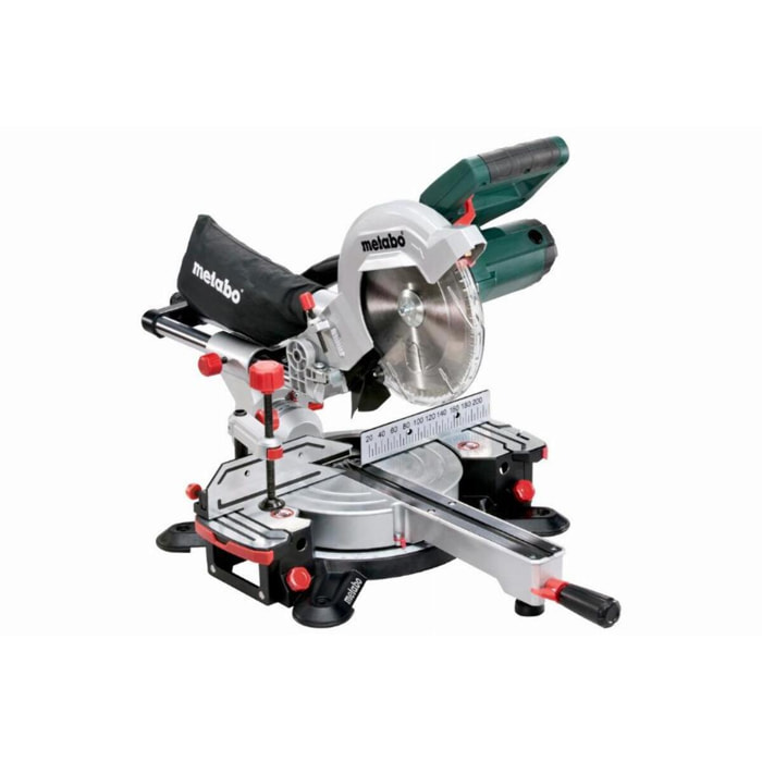 Scie à onglets radiale METABO 1700W Ø216mm - Avec lame et accessoires - KGSV 216 M