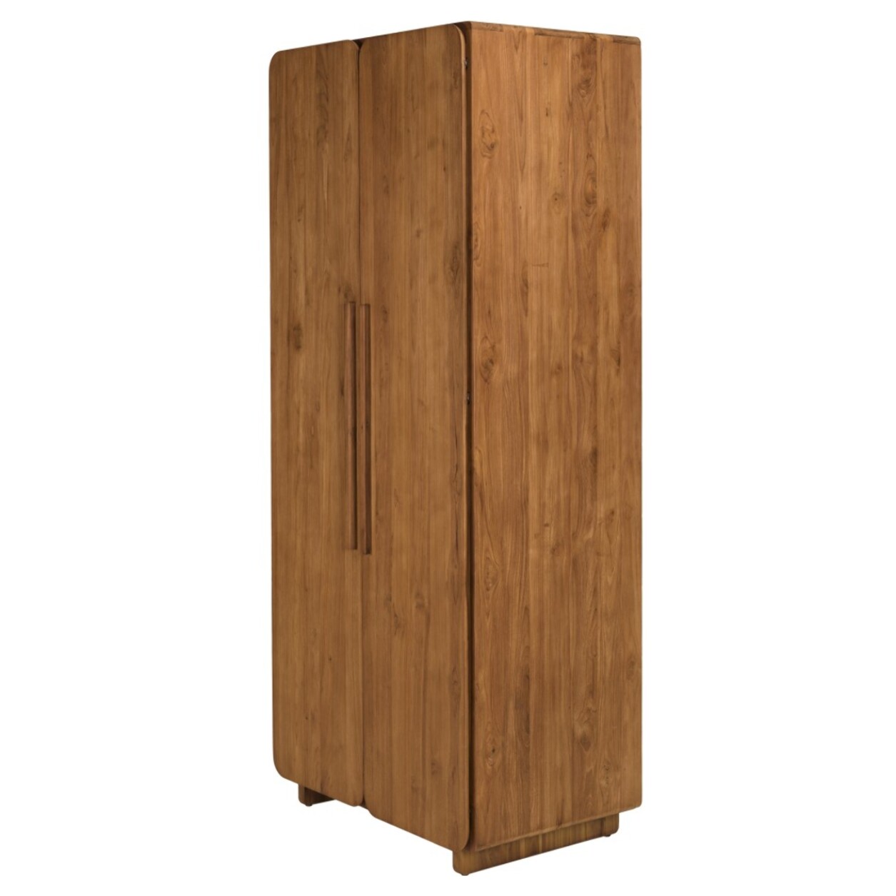 SIXTINE - Armoire 2 portes 80x195cm en bois de teck recyclé