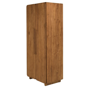 SIXTINE - Armoire 2 portes 80x195cm en bois de teck recyclé