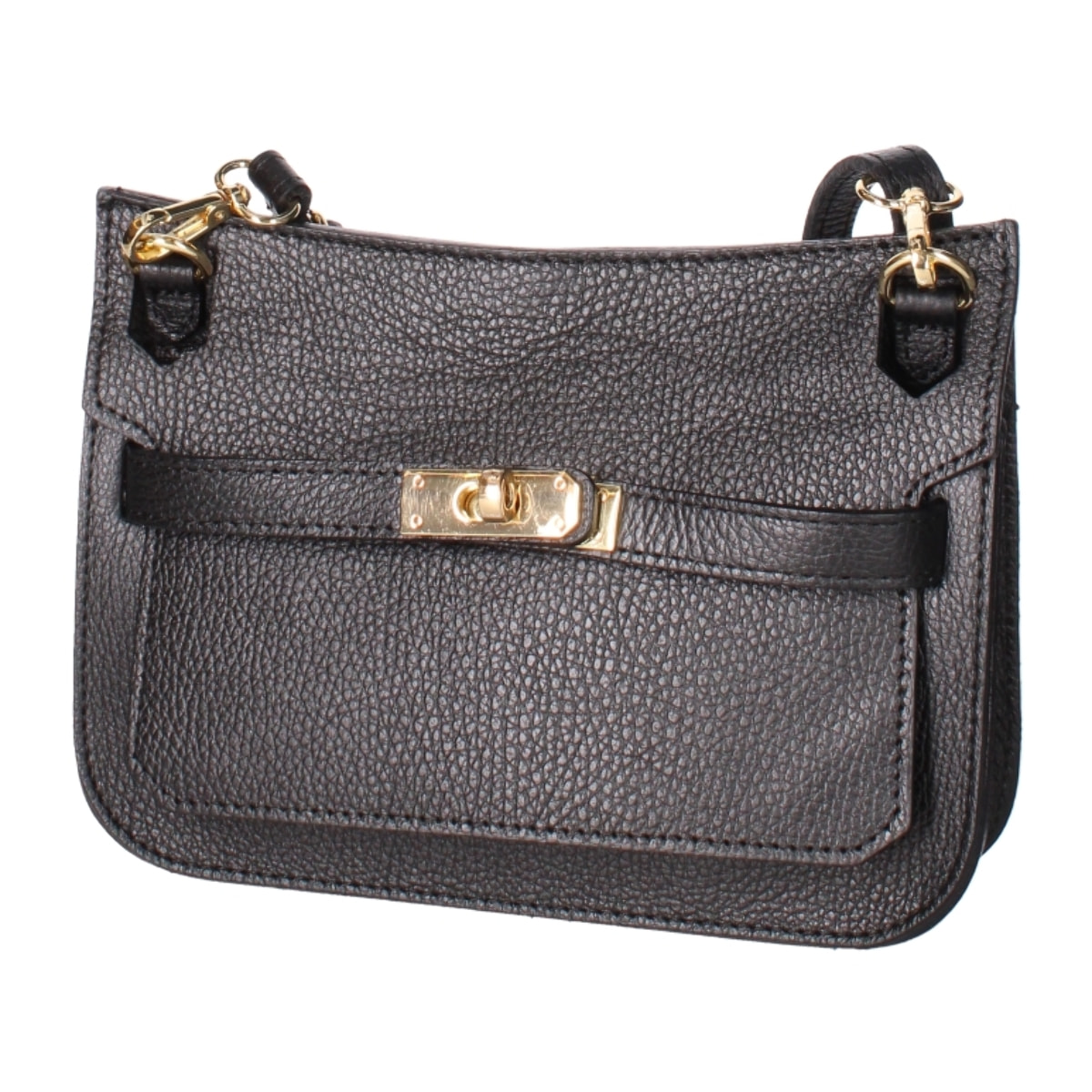 Borsa a tracolla Katie da donna In Vera pelle Made in Italy 23x17x5 cm