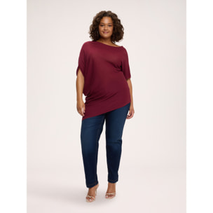 Fiorella Rubino - Jeans Balloon lavado - Azul