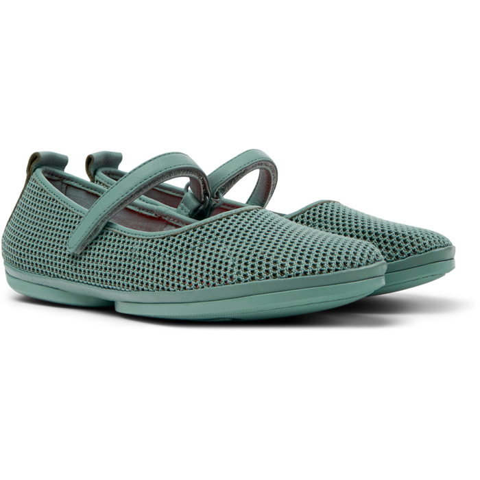 Ballerini - CAMPER Right Nina - Verde - Tessile tecnico