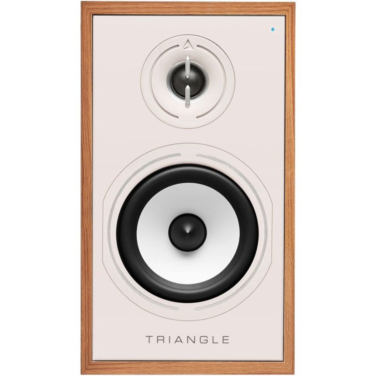 Enceinte bibliothèque active TRIANGLE BR02 Connect Chene