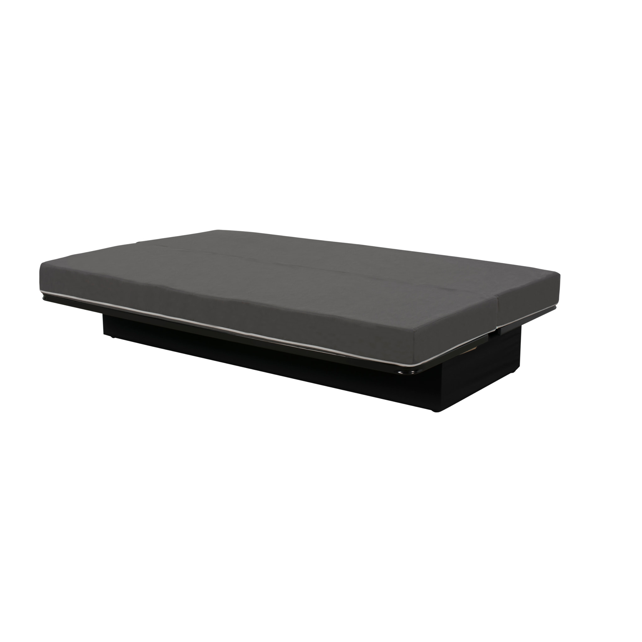 Canapé convertible Melissa, matelas Simmons, 120 x 190 cm, 2 coussins offerts, rouge