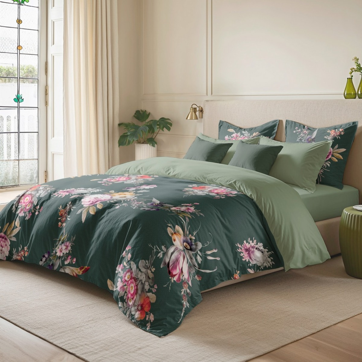 Funda nórdica novi verde