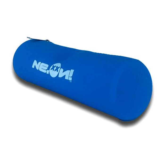 TOMBOLINO IN SILICONE NEON BLU FLUO