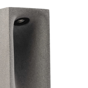 GROT 600 Lampada paletti muro grigio 2700K