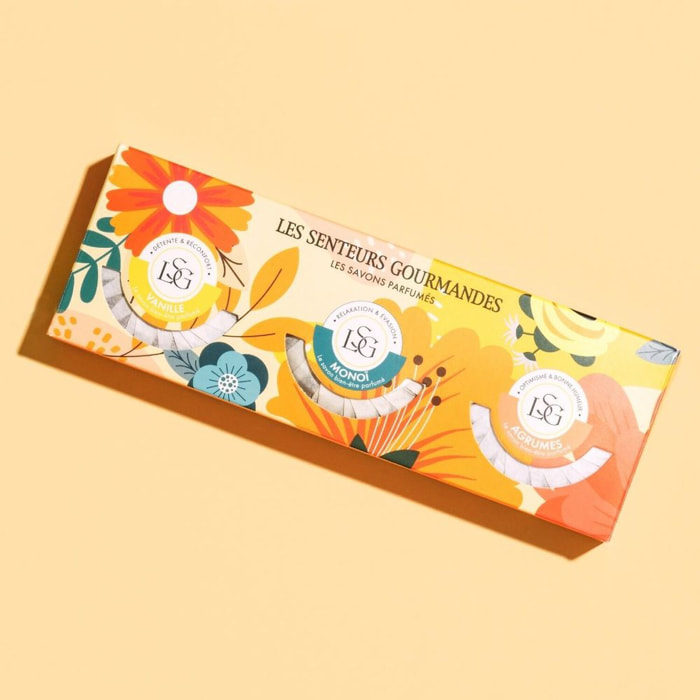 Les Savons Parfumés - Coffret 3 Savons