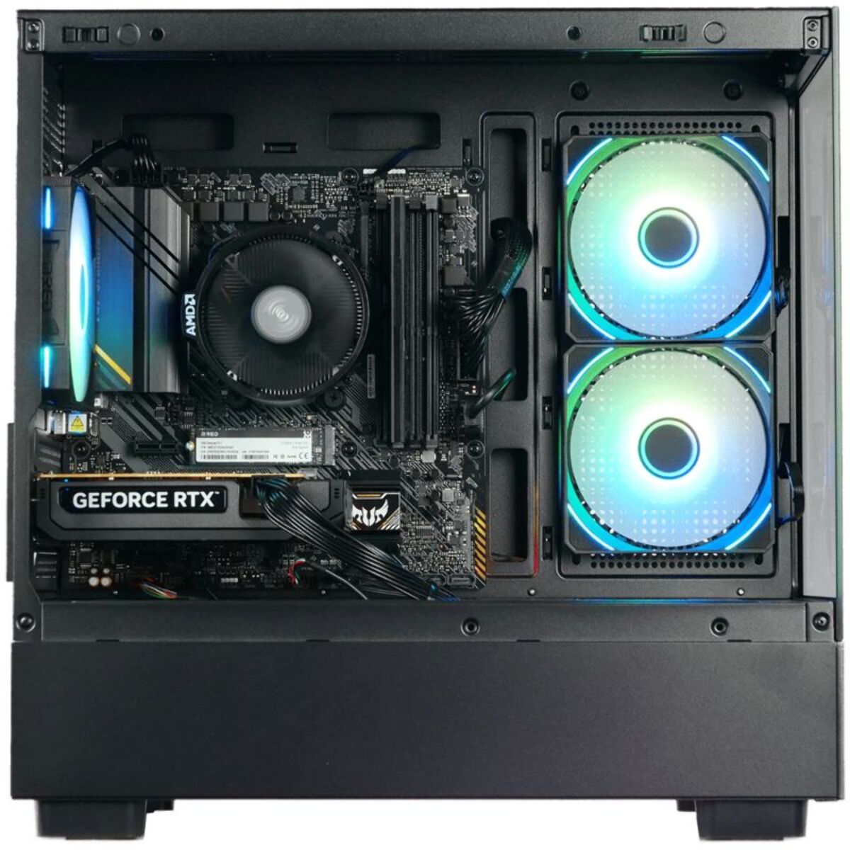 PC Gamer MRED AMD Ryzen 5 5500 – NVIDIA GeForce RTX 5050 – 16 Go RAM DDR4 – SSD 512 Go Sans OS