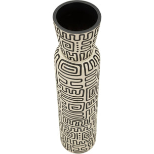 VASO RESINA NAIROBI CM Ø 15,5X65 (APERTURA CM Ø 11,5)