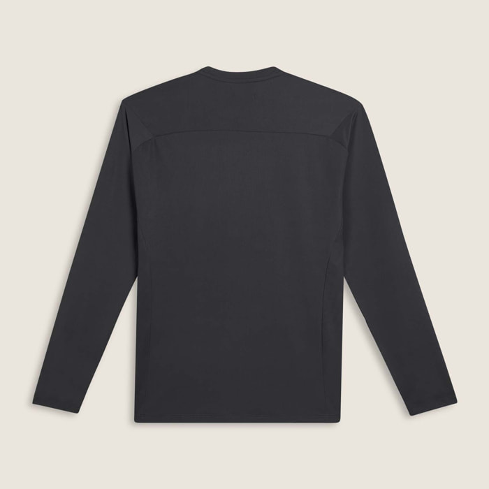 T-shirt slim manica lunga con fit tecnico