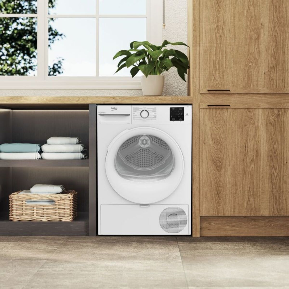 Sèche linge pompe à chaleur BEKO D3H18D01W