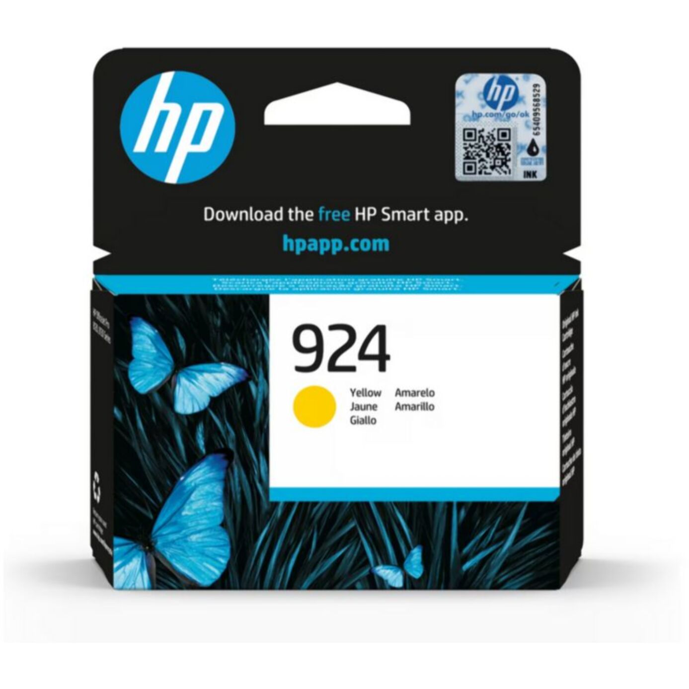 Cartouche d'encre HP 924 jaune