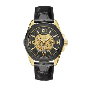 Reloj Guess W1308G2 Hombre Analogico Automatico con Correa de Cuero