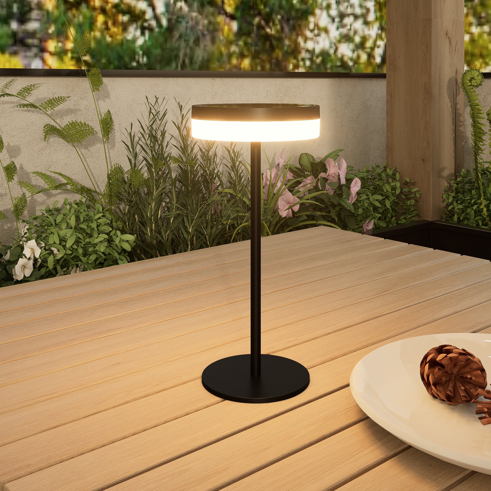 Lampe de table solaire VIVIA MINI H27CM