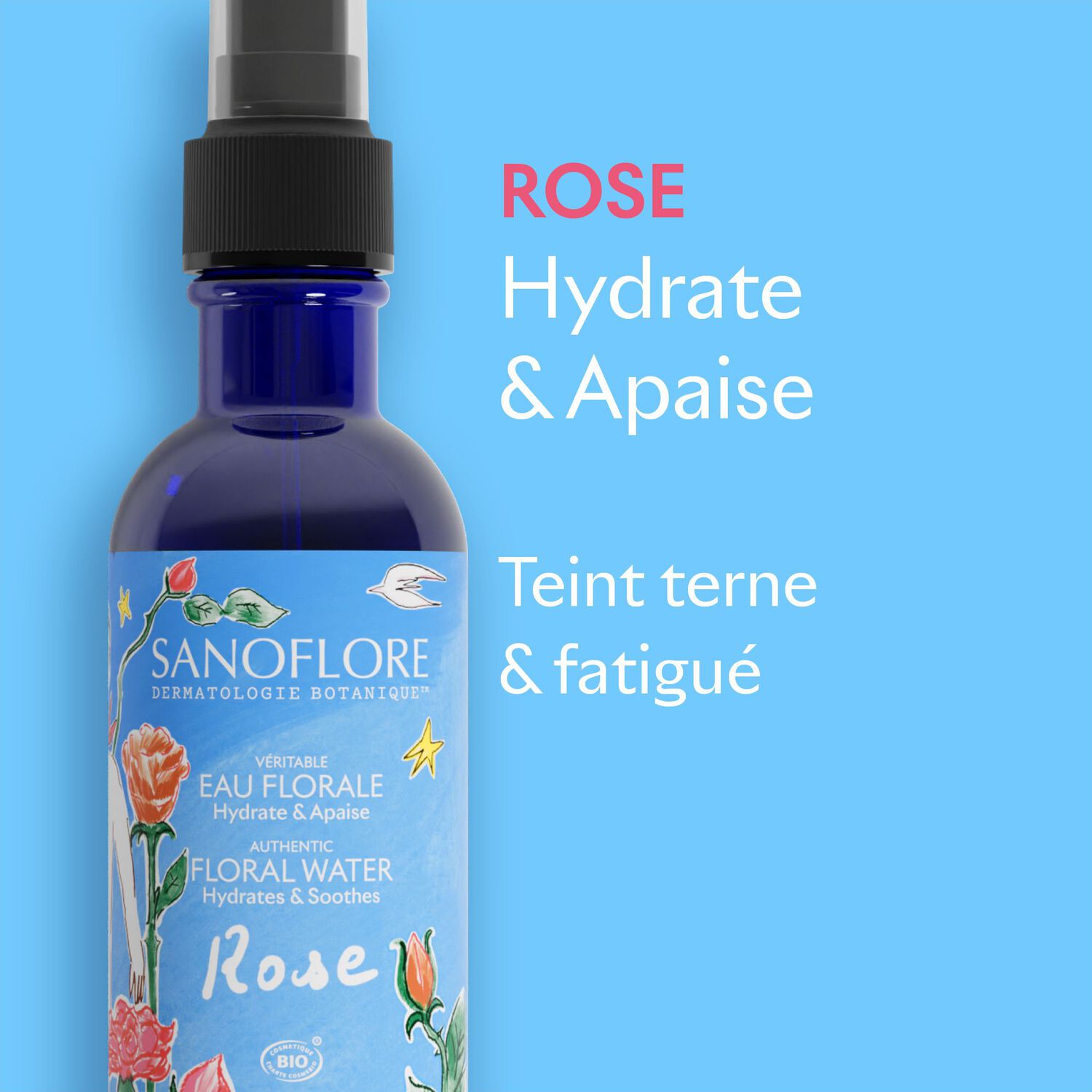Véritable Eau Florale - Rose Ancienne Bio 200 ml
