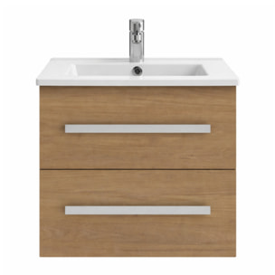 Pack meuble vasque 60 cm Ola up chêne