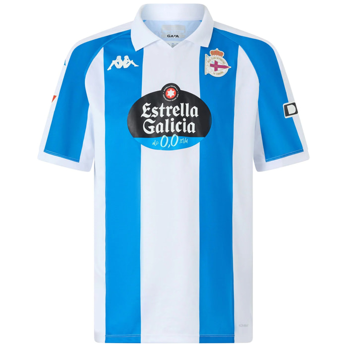 Kappa - Maglie gioco Bambino Blu - Kombat 2025 Deportivo