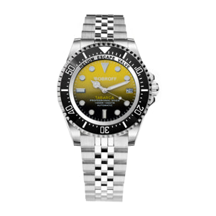 Reloj Bobroff BF0008-BFSTJ Hombre Analogico Automatico con Correa de Acero inoxidable