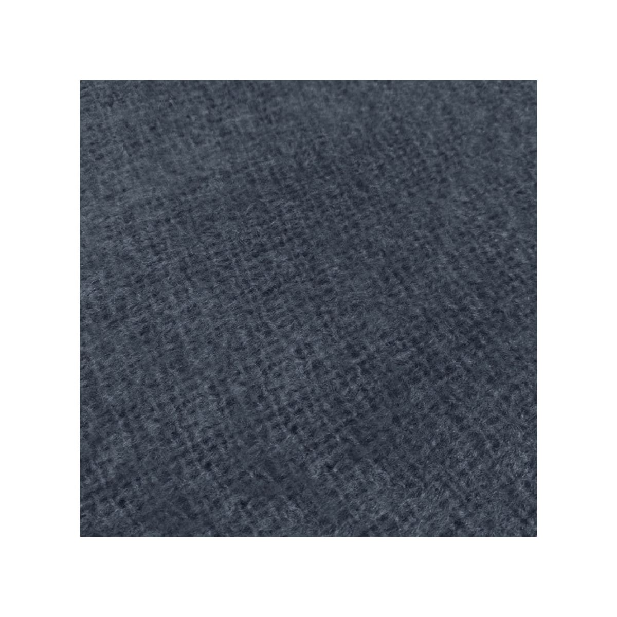 Plaid tout doux effet mohair gris ou bleu 130x170cm - VALENTINE