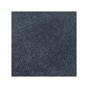 Plaid tout doux effet mohair gris ou bleu 130x170cm - VALENTINE