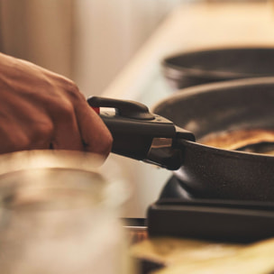 Poêle, 26 cm, Aluminium, Revêtement antiadhésif en céramique