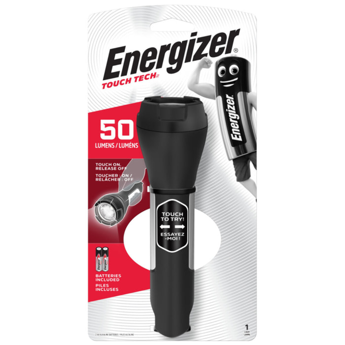 Energizer - Lampe de poche Touch Tech light - 2AA