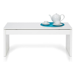 Mesa de centro elevable Zenit Blanco