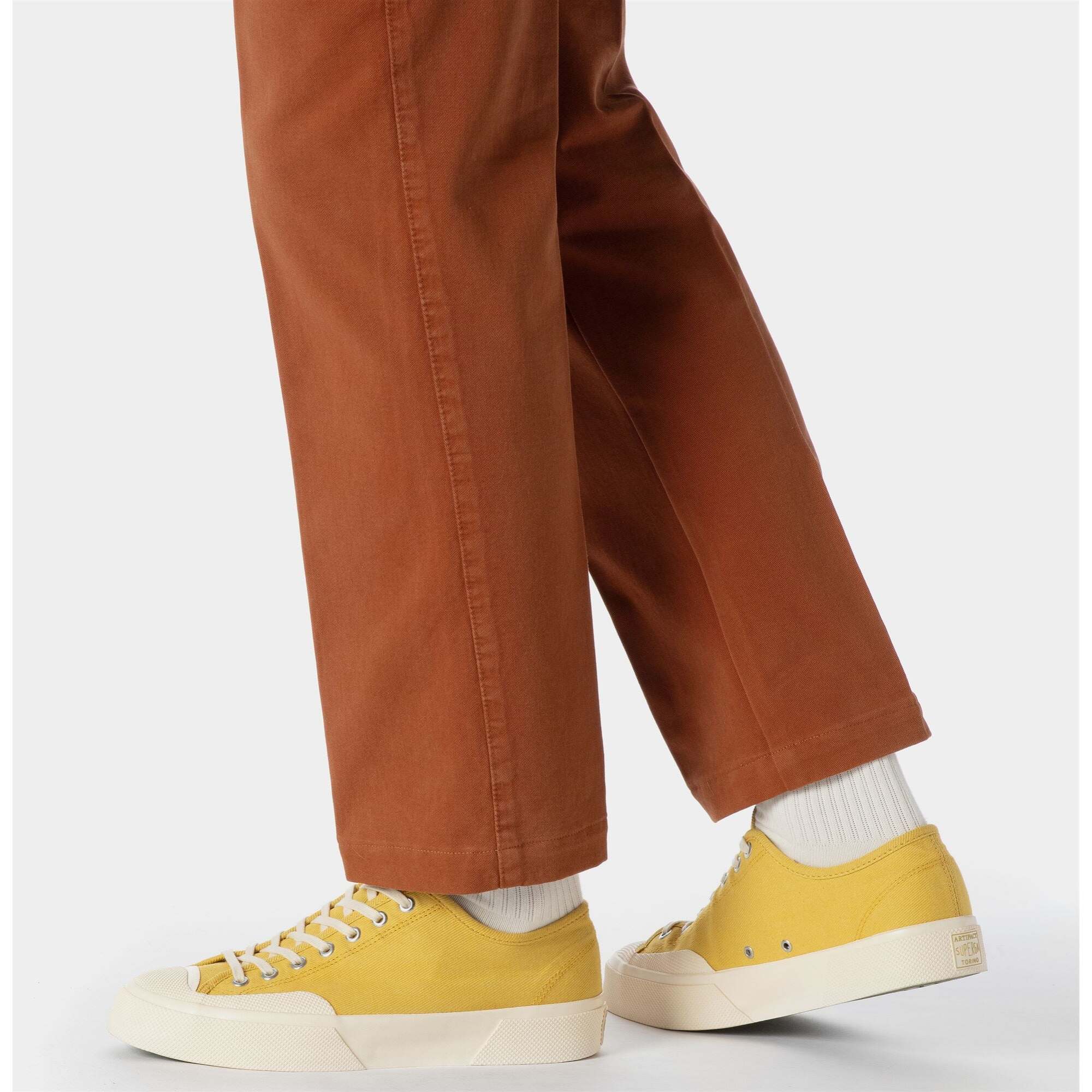 Le Superga Uomo Donna Giallo 2432 Works Low Cut Denim Yarn Dyed