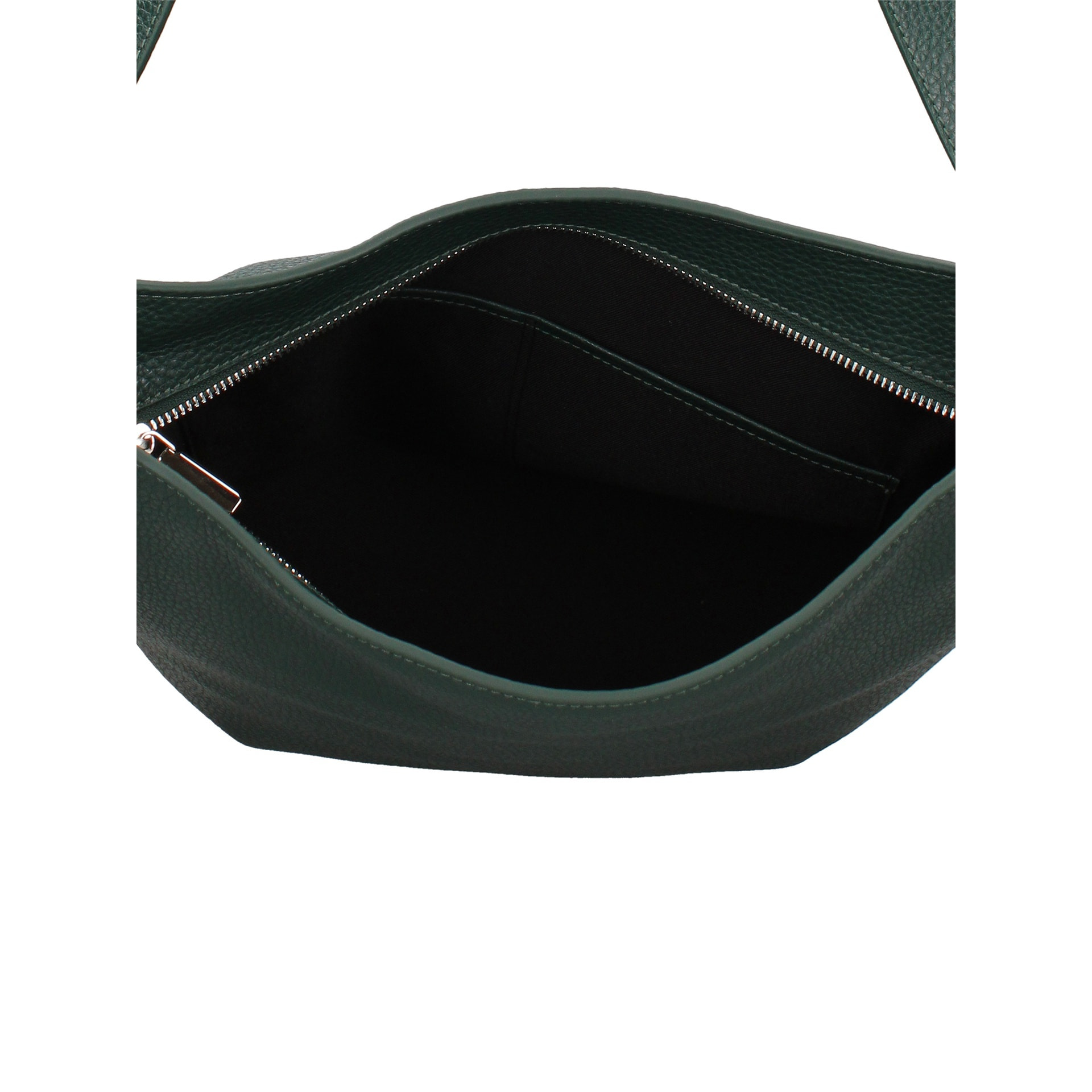 Borsa a spalla da donna Made in Italy - Modello Zelia Plus - 100% pelle - 29.0 x 32.0 x 17.5 cm