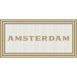 Alfombras vinílicas de Ceramiko - Mosaico romano "Amsterdam"