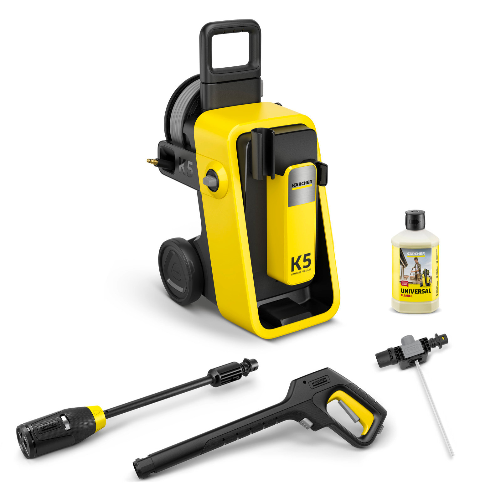 Nettoyeur haute pression Karcher K5 Comfort Premium - 145 bars - 500L/h - enrouleur